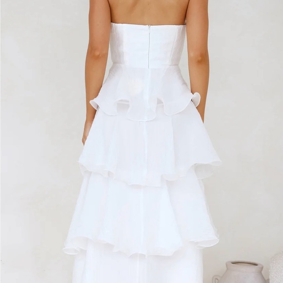 Wedding Adventure Strapless Maxi Dress - Picture 4 of 4